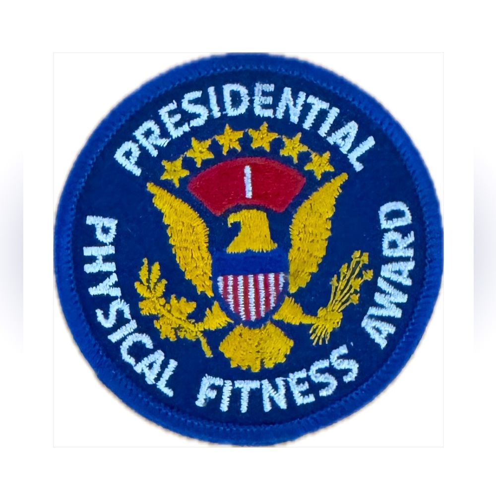 😎 NWOT Vintage 1960-70’s Presidential Physical Fitness Award Level 1 Patch